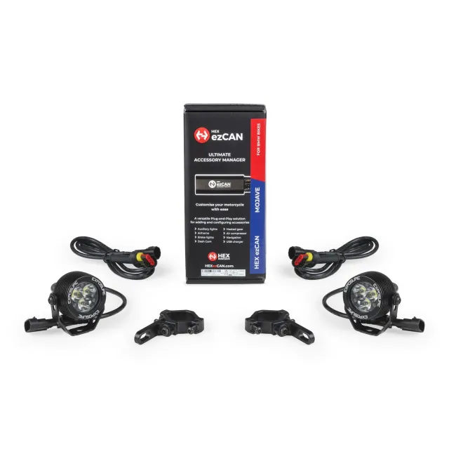 Exposure Lights Radial 3 lygtesæt Clear EZCAN mc