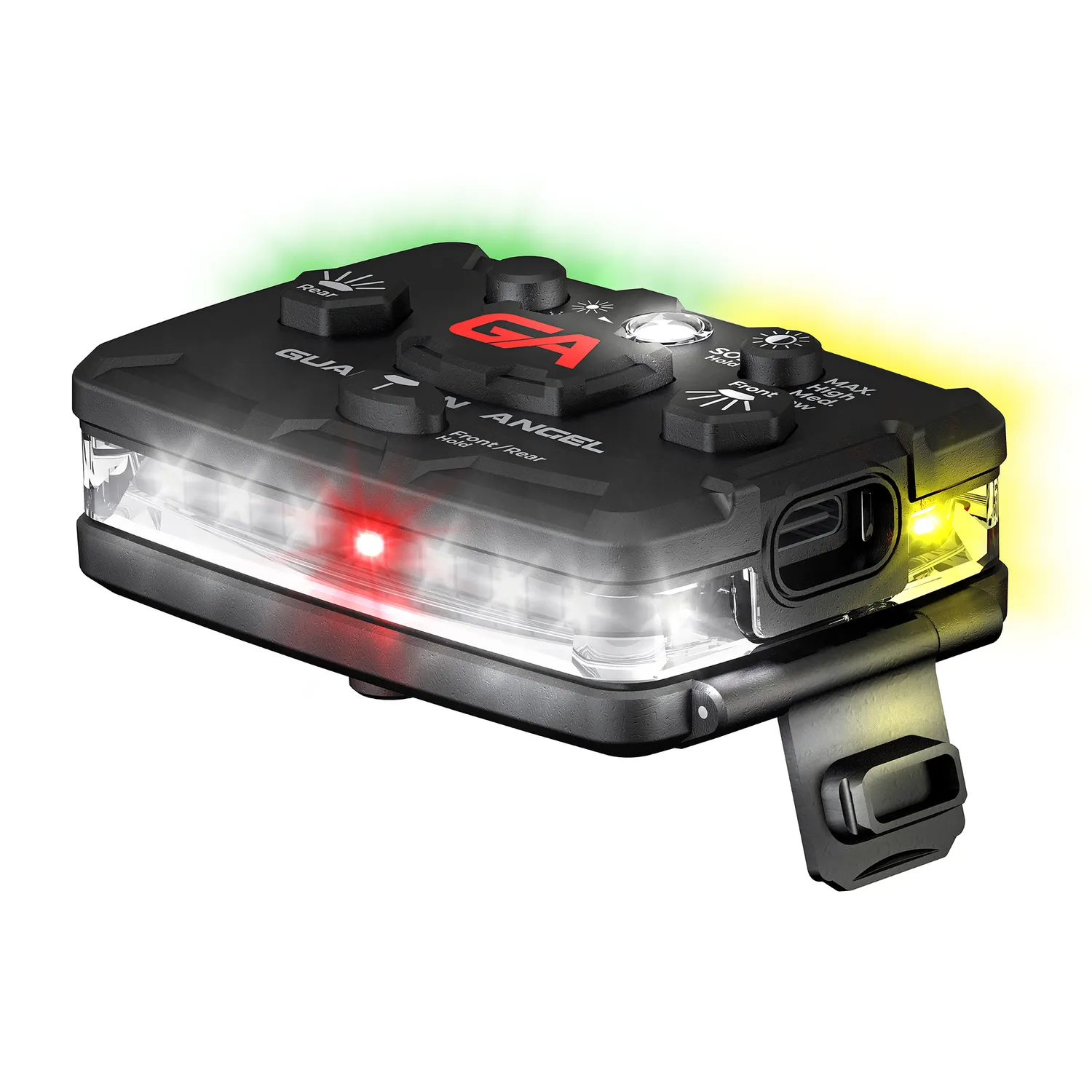 Guardian Angel Elite Series White/Green Yellow lygte 800 lumen
