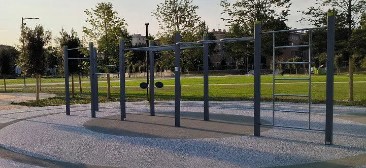 Denfit DSW4559 træningsstativ udendørs monkey bars