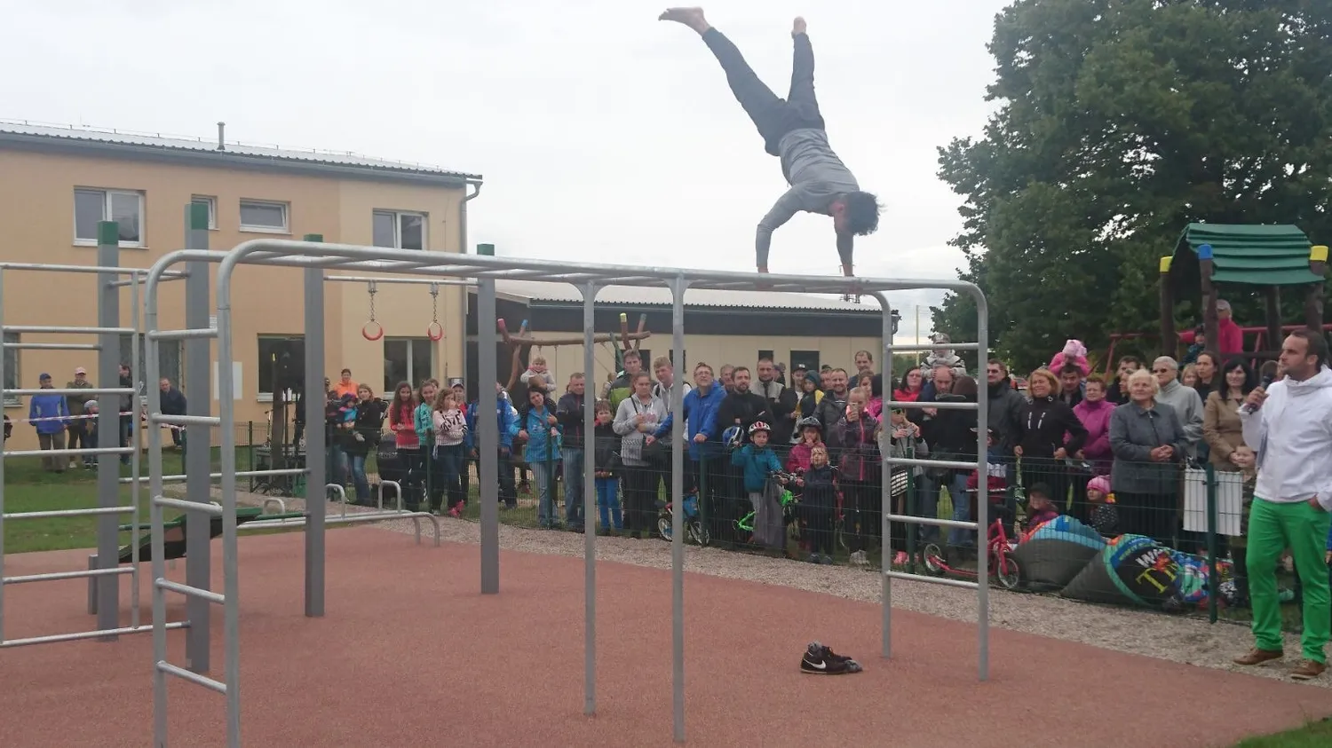 Denfit DSW4954 Horizontal Ladder monkeybar udendørs