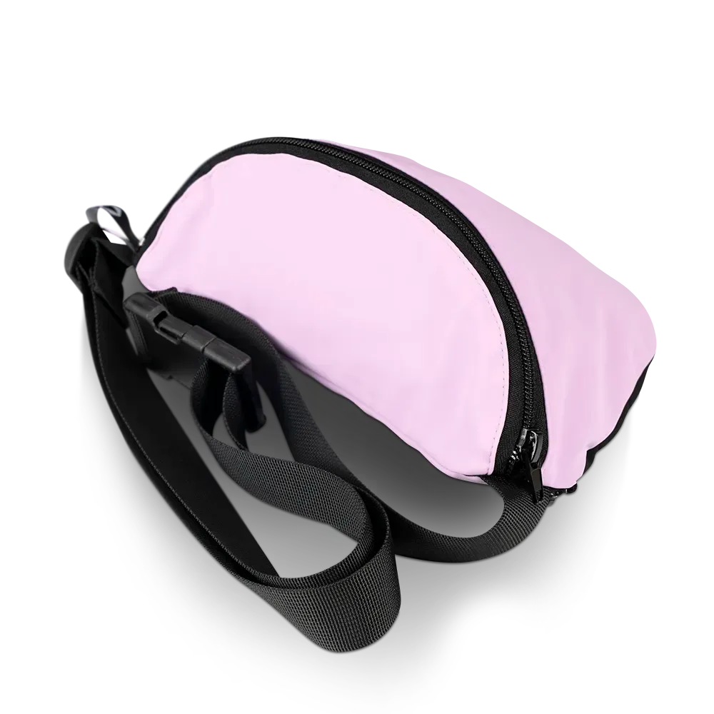 Reflective Berlin Pouch bæltetaske soft rosa reflekterende