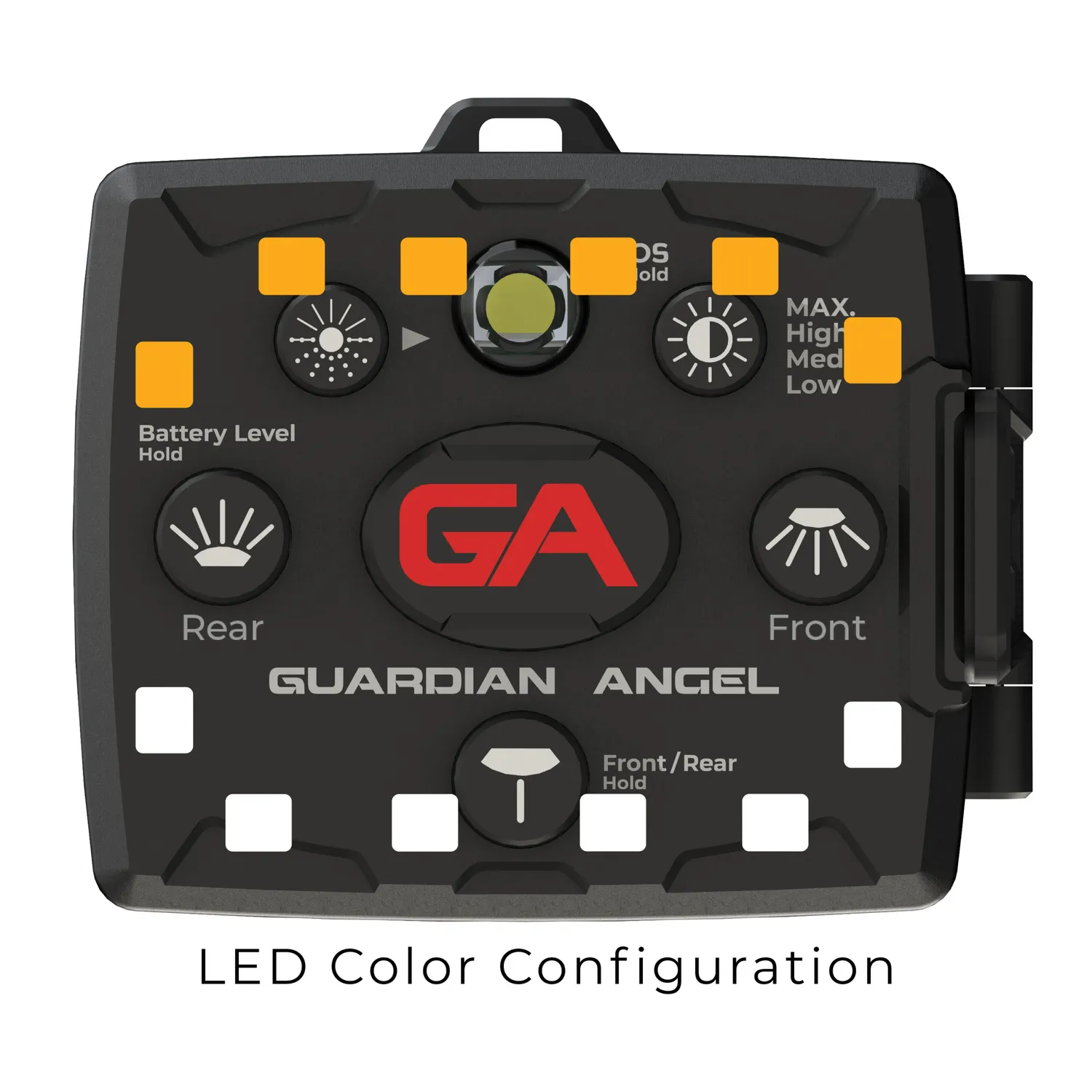Guardian Angel Micro Series White/Orange lygte hvid/orange 14 LED