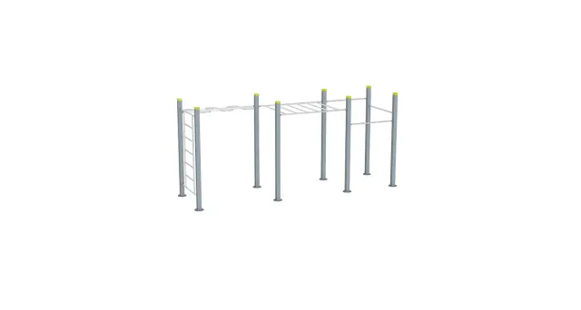Denfit Streetworkout DSW4560 traeningsstativ wall wave