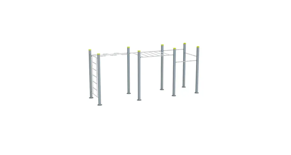 Denfit Streetworkout DSW4560 traeningsstativ wall wave