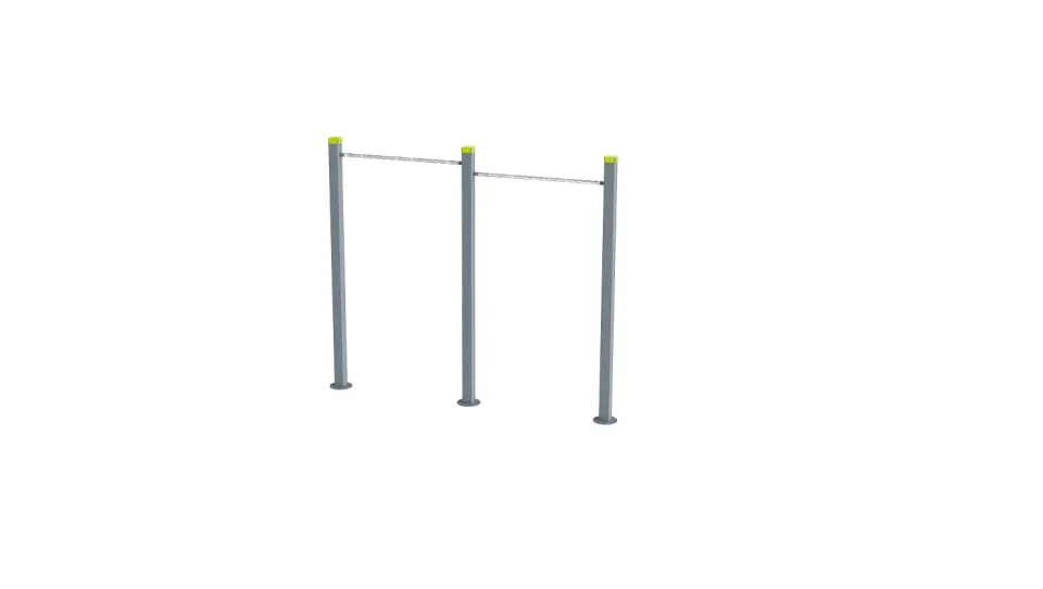 Denfit DSW4452 Streetworkout pullup dobbelt