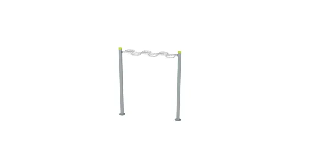 Denfit DSW4651 WaveBar pullup bar bølget