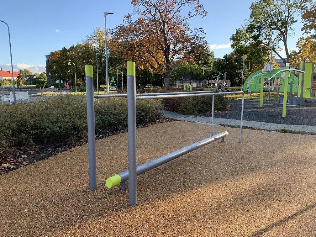 Denfit BasixFit Balance Beam Bars Inclusive balancestativ