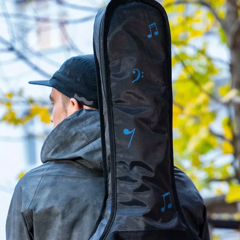 Reflective Berlin Music tekstilsticker refleks noder