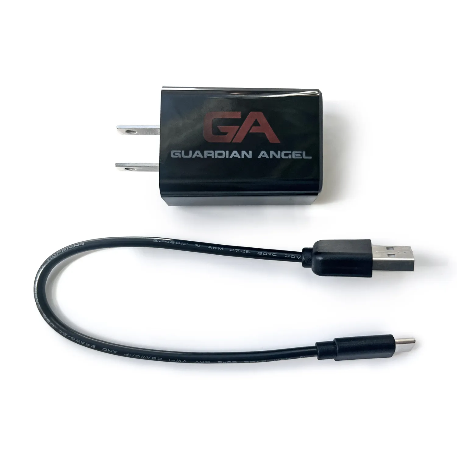 Guardian Angel strømadapter USB-C oplader med kabel