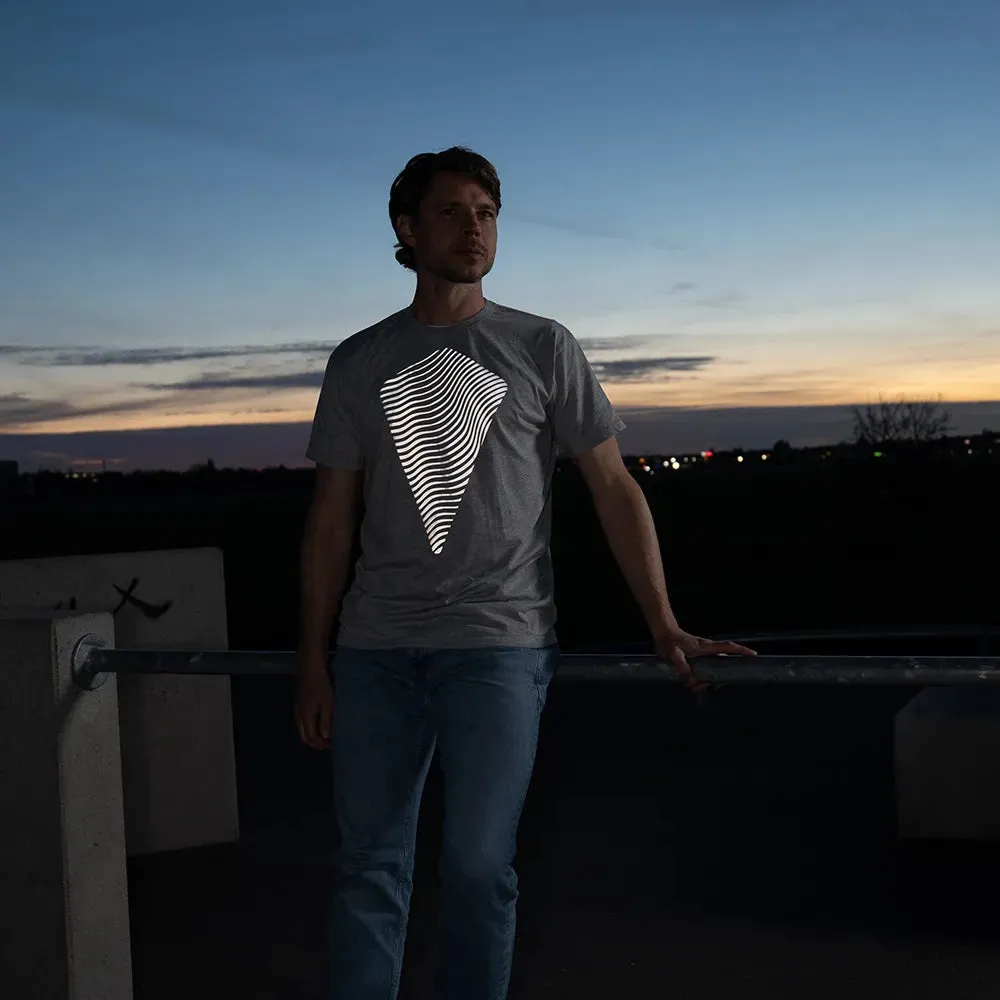 Reflective Berlin Dune T-shirt grå klit refleks cykelsnit