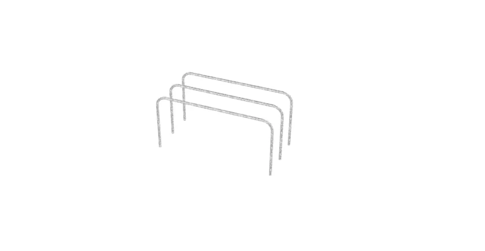 Denfit DSW4355 Parallel Bars dipstativ 3 barer