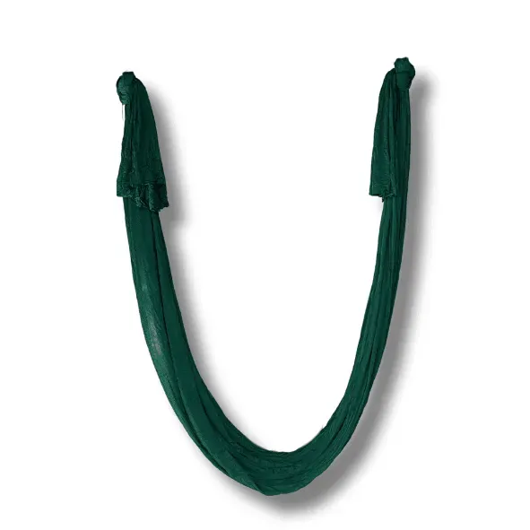Aerial Shop Yoga Gynge mørkegrøn 225 cm polyester